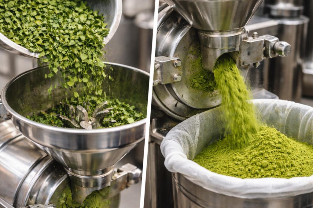 Morinda Powder moringa grinding process under 300kb